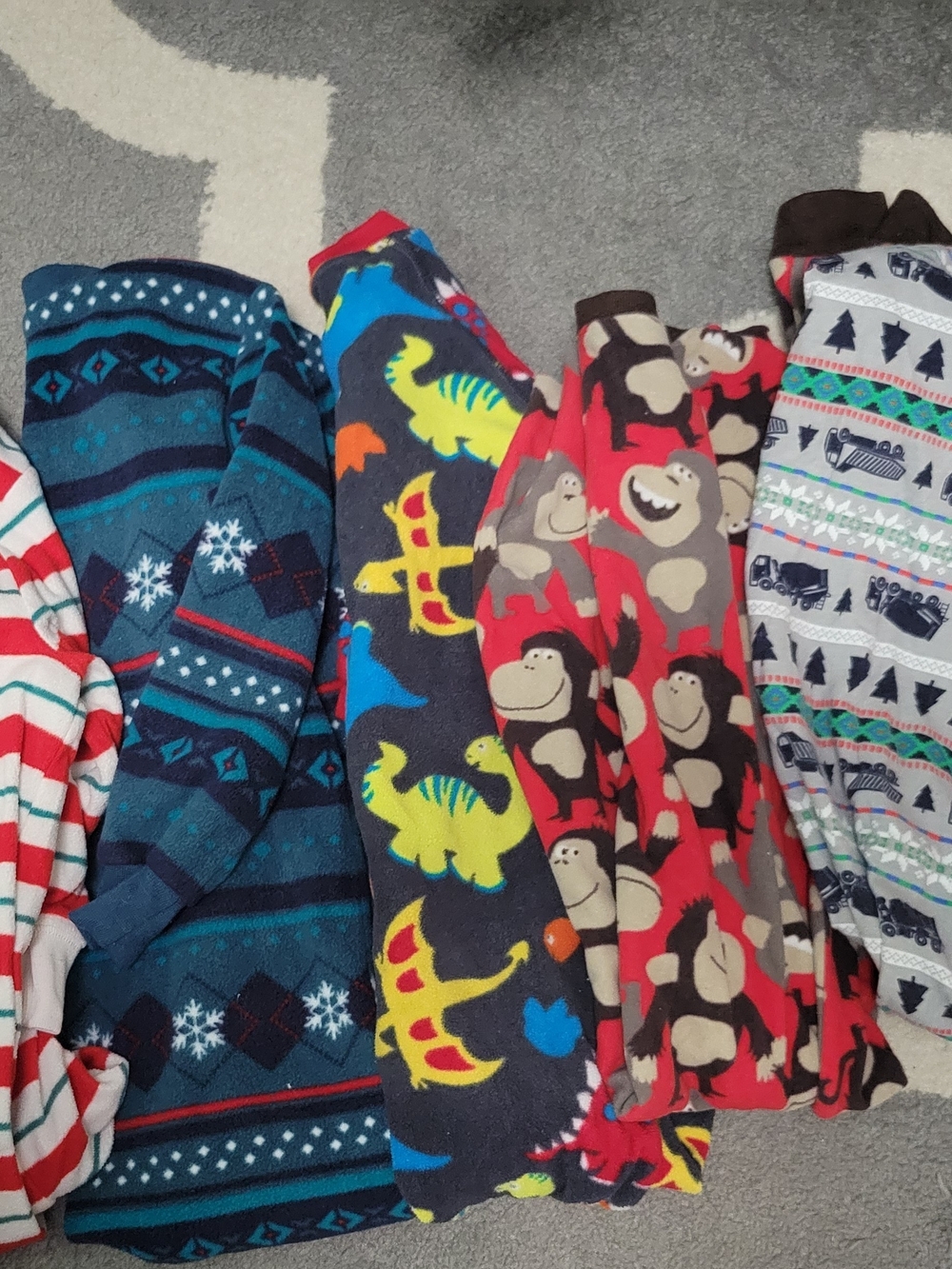 Toddler Footed One-Piece Pajamas